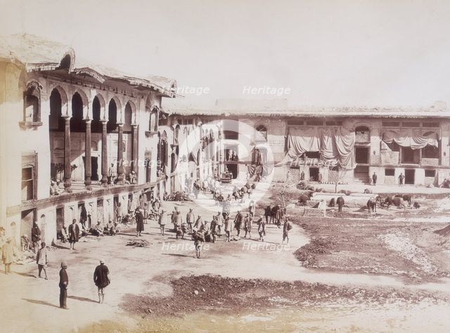 Shah Shoujah's old palace, Bala Hissar, Kabul, Afghanistan, c1879. Creator: Unknown.