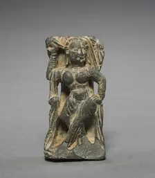Shalabhanjika (Woman and Tree), 300s-400s. Creator: Unknown