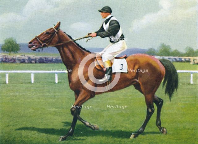 Shalfleet, Jockey: R. Perryman', 1939. Artist: Unknown.
