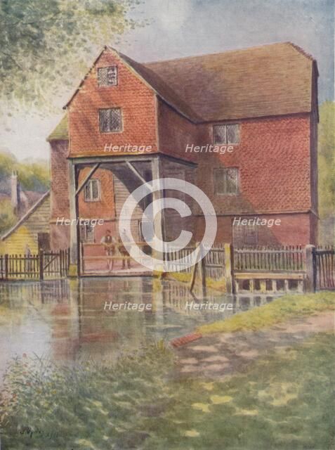 'Shalford Mill', c1910, (1914). Artist: James S Ogilvy.