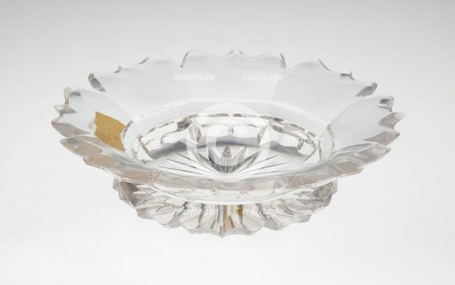 Shallow Dish, Bristol, c. 1850. Creator: Unknown.
