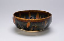 Shallow Lobed Bowl, Northern Song (960-1127) or Jin dynasty (1115-1234), c. 12th century. Creator: Unknown