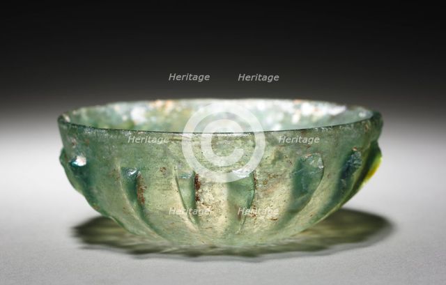 Shallow Ribbed Bowl, 25 BC-100. Creator: Unknown.