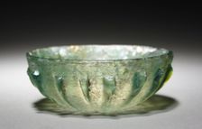 Shallow Ribbed Bowl, 25 BC-100. Creator: Unknown