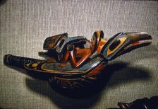 Shaman's Rattle, Thunderbird, Pacific North-West Coast Indian