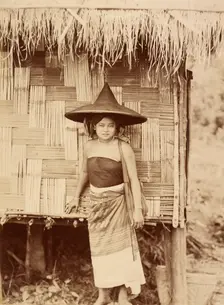 Shan Beauty, about 1885. Creator: Felice Beato