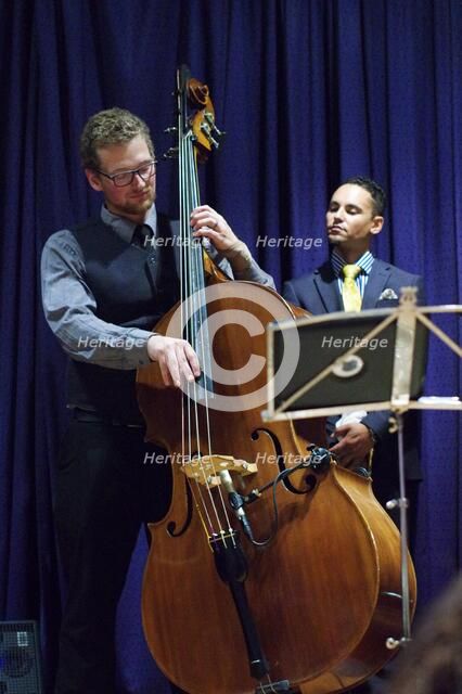Shane Allessio and Jay Phelps, Watermill Jazz Club, Dorking, Surrey, 2014. Artist: Brian O'Connor.