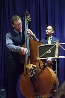 Shane Allessio and Jay Phelps, Watermill Jazz Club, Dorking, Surrey, 2014. Artist: Brian O'Connor