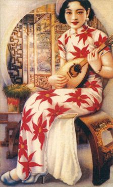 Shanghai advertising poster, c1930s