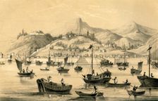 Shanghai, one of the five ports opened by the late treaty to British commerce 1847