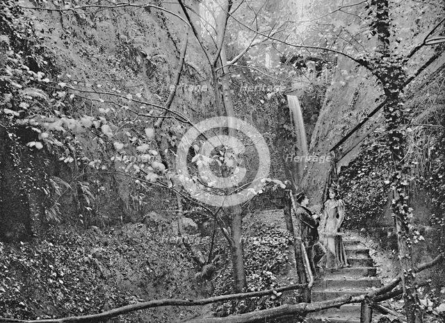 'Shanklin Chine', c1896. Artist: FN Broderick.