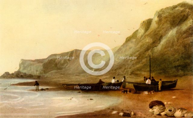 'Shanklin, Isle of Wight', early 19th century, (1946).  Creator: Peter de Wint.