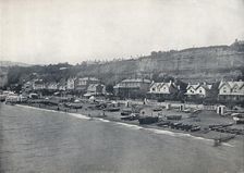 Shanklin - View of the Beach and the Heights 1895