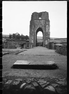 Shap Abbey, Eden, Cumbria, c1955-c1980. Creator: Ursula Clark