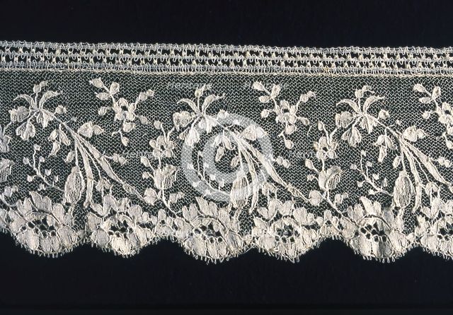 Shaped Border, England, 1860s/80s. Creator: Unknown.