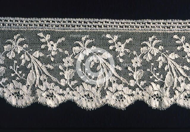 Shaped Border, England, 1860s/80s. Creator: Unknown.
