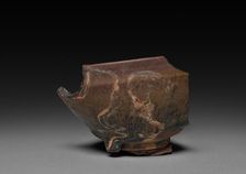 Shard of Tea Bowl: Jian ware, 960-1279. Creator: Unknown