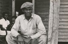 Sharecropper on Sunday, Little Rock, Ark, October 1935. Creators: Farm Security Administration, Ben Shahn