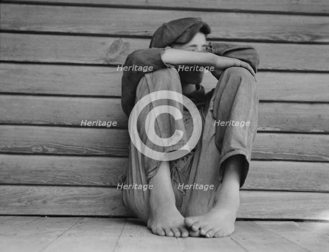 Sharecropper boy, Chesnee, South Carolina, 1937. Creator: Dorothea Lange.