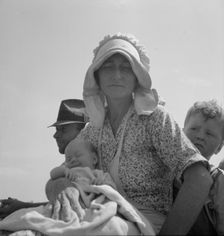 Sharecropper family near Hazlehurst, Georgia, 1937. Creator: Dorothea Lange