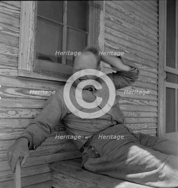 Sharecropper, Hall County, Texas, 1937. Creator: Dorothea Lange.