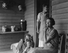 Sharecropper wife and mother of seven children, Near Chesnee, South Carolina, 1937. Creator: Dorothea Lange