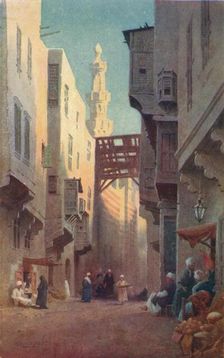 Sharia Bab-El-Wazir, Cairo c1880, (1904). Artist: Robert George Talbot Kelly