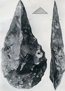 Sharp pointed implements, from Henley, Oxfordshire, 1926
