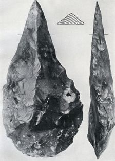 Sharp pointed implements, from Henley, Oxfordshire, 1926
