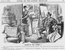 "Sharp's the Word!", 1888. Creator: Unknown