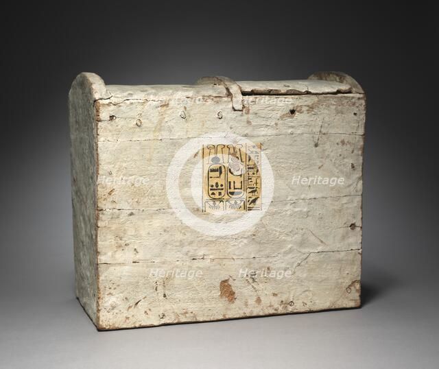 Shawabty Box of Bakenmut, 1000-900 BC. Creator: Unknown.