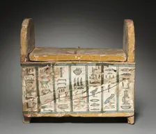 Shawabty Box of Ditamenpaankh (cover), 715-656 BC. Creator: Unknown