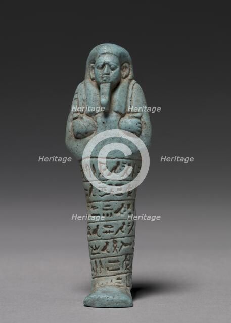 Shawabty of Ankh-Hor, 595-586 BC. Creator: Unknown.