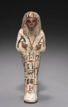 Shawabty of Djehutymose, 1279-1213 BC. Creator: Unknown