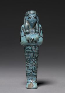 Shawabty of Seti I, c. 1294-1279 BC. Creator: Unknown