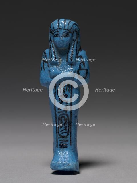 Shawabty of Pinudjem I, High Priest of Amen and King, c. 990-969 BC. Creator: Unknown.