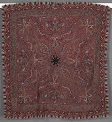Shawl, 1870s - 1880s. Creator: Unknown