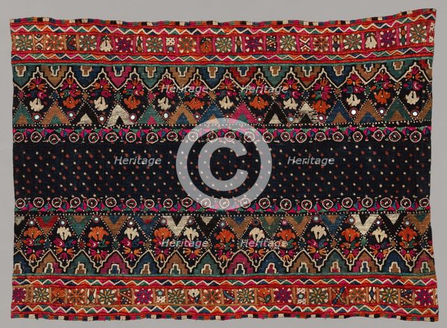 Shawl, 1800s. Creator: Unknown.