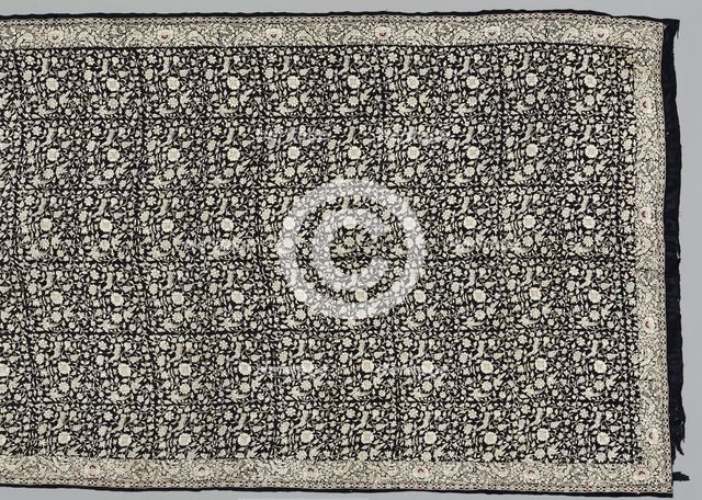 Shawl, 1800s. Creator: Unknown.