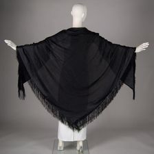 Shawl, American, 1840-90. Creator: Unknown