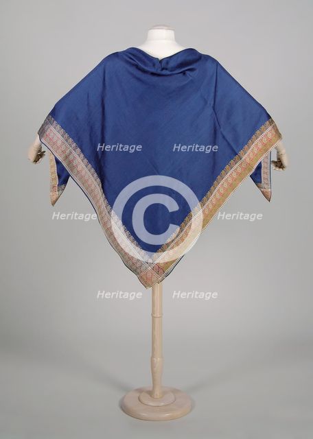 Shawl, American, 1815. Creator: Unknown.