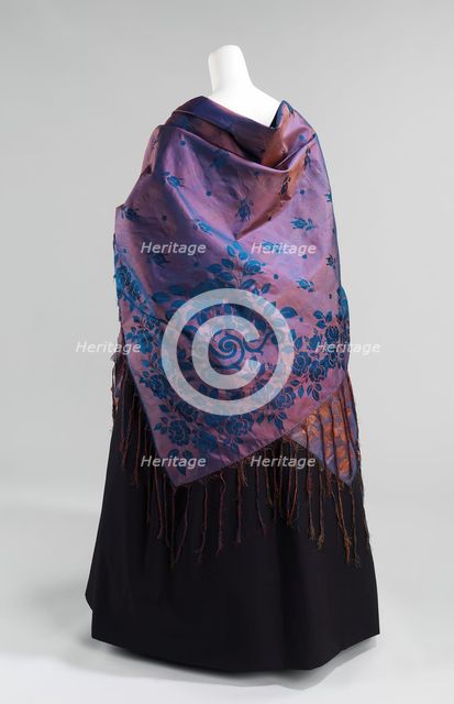 Shawl, American, ca. 1840. Creator: Unknown.