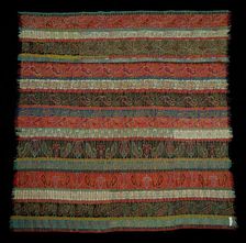 Shawl, American, third quarter 19th century. Creator: Unknown