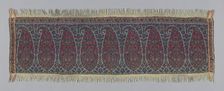 Shawl Border Fragment, India, 1815/20. Creator: Unknown