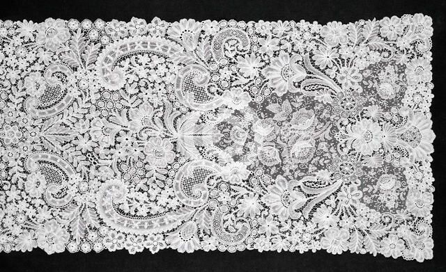 Shawl, Belgium, 1875/1900. Creator: Unknown.