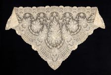 Shawl, Belgian, 1860-70. Creator: Unknown