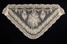 Shawl, Belgian, 1860-70. Creator: Unknown