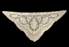 Shawl, Belgian, third quarter 19th century. Creator: Unknown