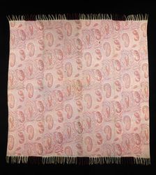 Shawl, British, ca. 1850. Creator: Unknown