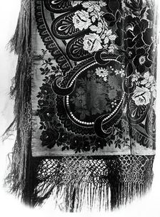 Shawl, England, 1865/70. Creator: Unknown